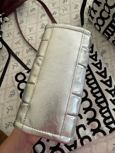 Marc Jacob mini silver bag
