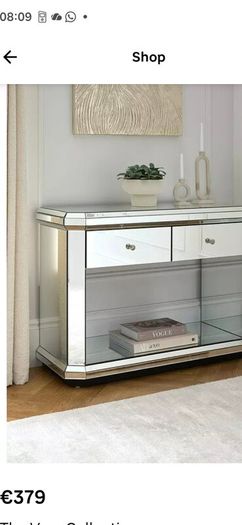 Mirrored livingroom furniture