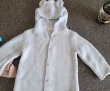 Brand new Next baby boy knitted jacket/cardigan 6-9mths