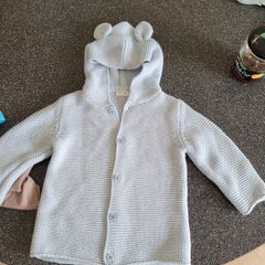 Brand new Next baby boy knitted jacket/cardigan 6-9mths
