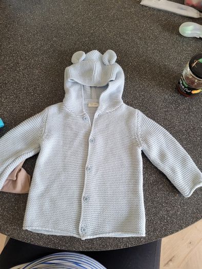 Brand new Next baby boy knitted jacket/cardigan 6-9mths