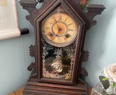 Antique Ansonia  Clock 1878 Paris