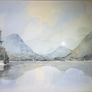 Tom Kerr MBE - Original Signed Watercolour - Carlingford Lough Mourne Mountains Image 6