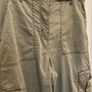 Marks and Spencer Soft Khaki Utility Cargo Trousers UK 8 Regular Image 3