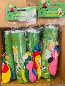 96 Packs Balloon + Pump Sets - Job Lot Clearance!