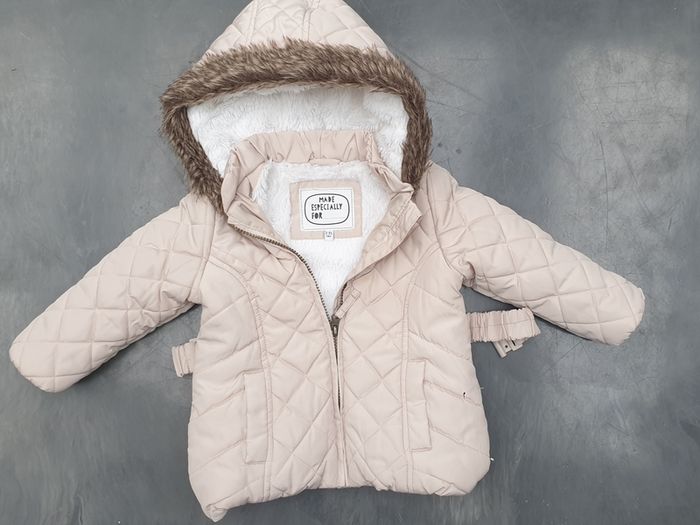 M&S Babygirl winter jacket 12-18 months