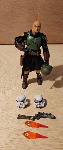 Star Wars Boba Fett Deluxe Edition 3.75 " Scale As New Out Of Pack