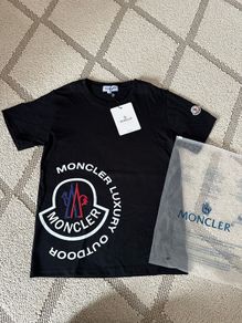 Black Moncler Tshirt - New with tags