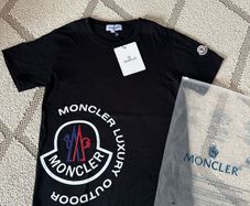 Black Moncler Tshirt - New with tags