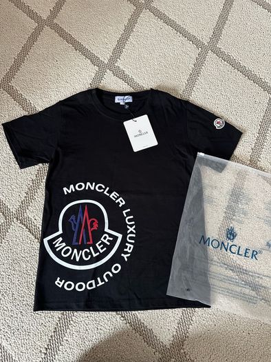 Black Moncler Tshirt - New with tags