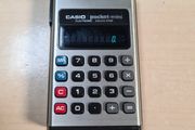 Vintage Casio P-180 Pocket Mini Electronic Calculator
