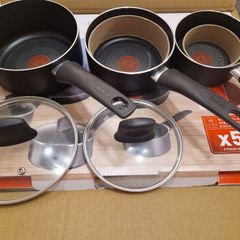 Tefal Titanium Force Pots x3