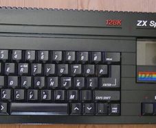 Vintage SINCLAIR 128K ZX Spectrum+2 - Computer (not tested)