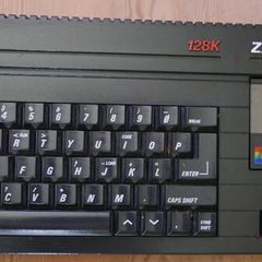 Vintage SINCLAIR 128K ZX Spectrum+2 - Computer (not tested)