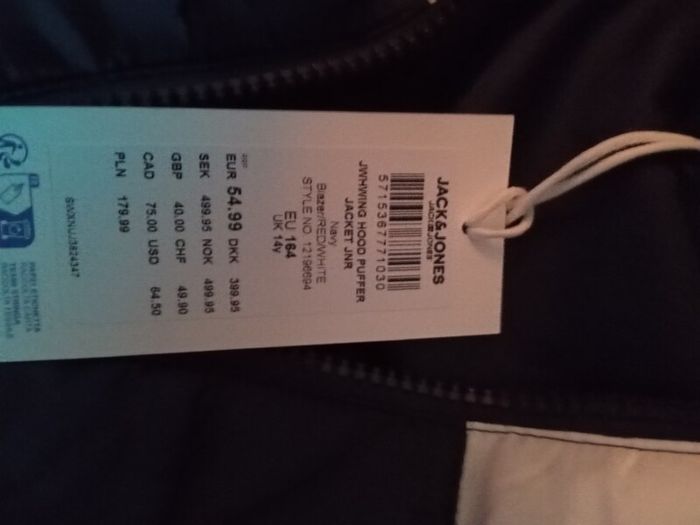 jack Jones jacket 14yr uk New