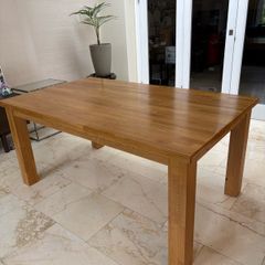 Solid Oak Dining Table