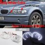 4x131mm SMD Cotton Light Switchback LED Angel Eye Halo Ring Kit For BMW 3 5 7 SERIES E36 E38 E39 E46 (with HID Xenon headlights) Image 6