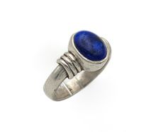 Vintage 925 Sterling Silver & Lapis Lazuli Ring