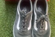 Vans charcoal and white uk 10