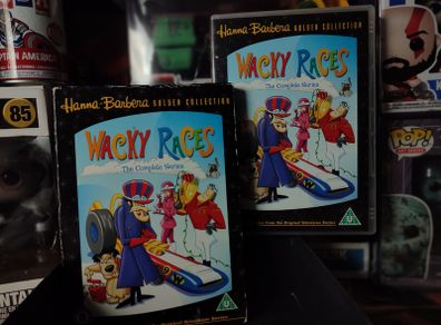 Wacky Races ! The Complete Series ! 3 Discs ! RARE ! 2004 ! 34 Episodes ! Hannah Barbera !