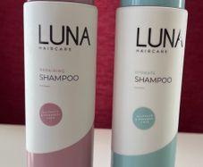 Two Luna Hydrating and Repairing Shampoos