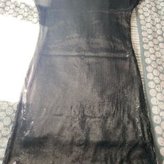 Black sequins dress