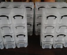4 x Sets of Small Parts Storage