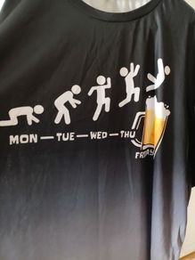 Mens Tee Shirt "Funny Drinking Tee Shirt" NEW