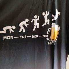 Mens Tee Shirt "Funny Drinking Tee Shirt" NEW