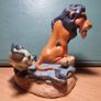 Disney store Lion King SCAR and BANZAI Plastic Figurine Statue. 8 cm. Image 2