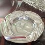 Rare Old Hall Mid-Century Stainless Steel Designer Ash Trays or Pin Dishes. Image 9