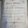 Antique 1852 Holy Bible New And Old Testaments Image 8