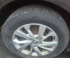 hyundai tucson alloys with new tyres
