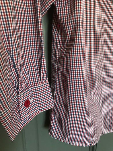 Boys long sleeved checked shirt aged 5-6 years
