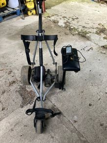 powakaddy golf trolley with lithium battery