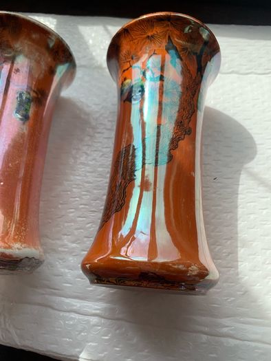 ceramic wilkinson ltd pair of vases
