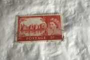 Old British Queen Elizabeth stamp