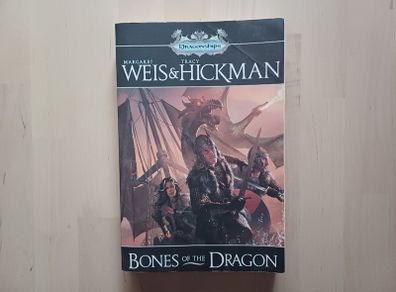 Bones of the Dragon by Margaret Weis & Tracy Hickman (Fantasy American 1st Edition Paperback 2008)