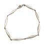 925 Vintage Sterling Silver Kit Heath Designer Solid Elongated Link Bracelet Image 4