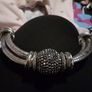 Fab chunky costume jewellery silver necklace Image 3