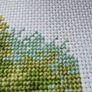 Stunning Handmade Cross Stitch Embroidery - Garden flowers Image 5