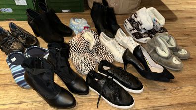 Shoes/slippers variuos size,style and colour for kids and adults