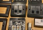 Click RJ45 Cat-6 Modules in black with or without data plates