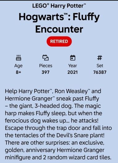 Lego Harry Potter 76387