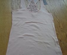 Lace Back T- Shirt for Sale