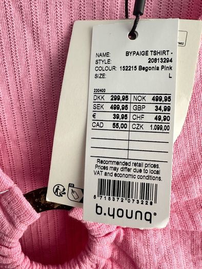 B.Young Top - UK 14