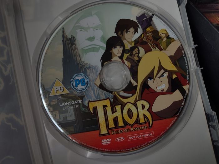 Thor ! Tales of Asgard ! Animated Movie ! 2013 ! DVD ! Marvel !