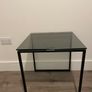 Side Table smoked black glass Image 3