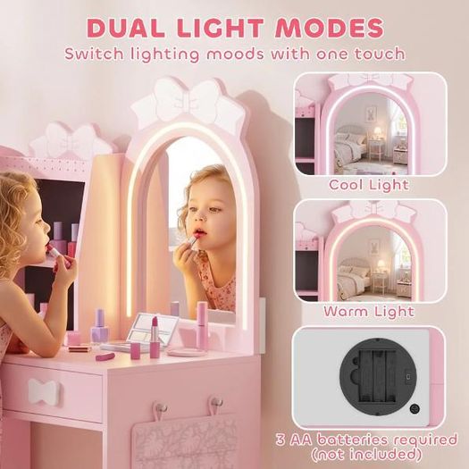 Kids Dressing Table & Vanity Set