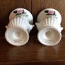 Pair of Minature urn shaped wedgewood hathway rose vases Image 3